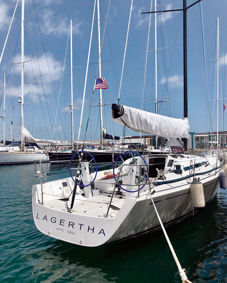 Club Swan 42 Lagertha for regatta charter